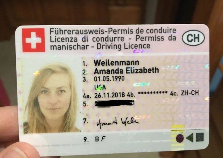 Schweizer Führerschein kaufen